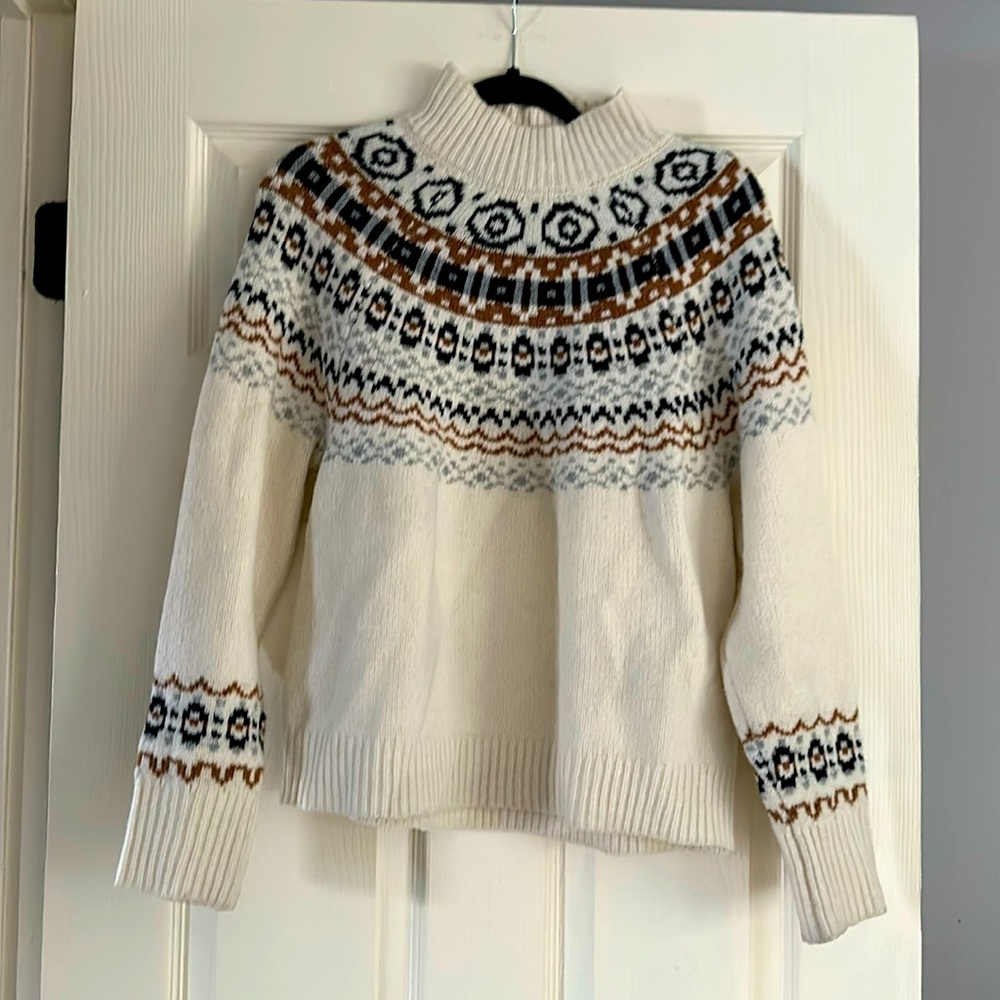 Cream sweater